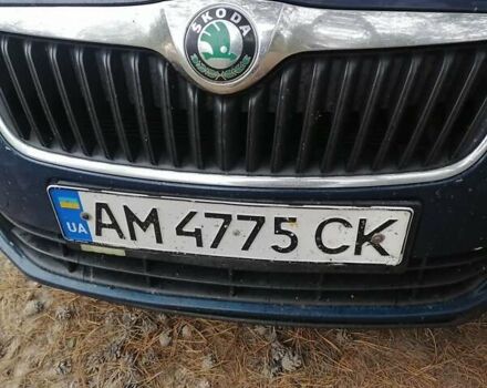 Синий Шкода Румстер, объемом двигателя 1.2 л и пробегом 260 тыс. км за 4200 $, фото 2 на Automoto.ua
