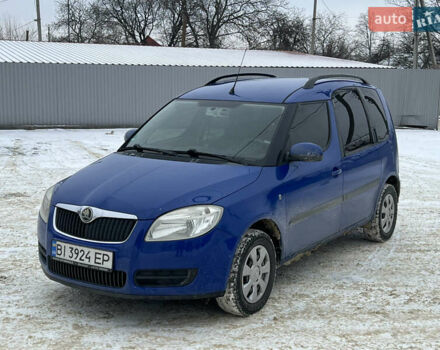Синий Шкода Румстер, объемом двигателя 1.4 л и пробегом 191 тыс. км за 5000 $, фото 1 на Automoto.ua