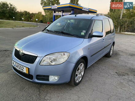 Синий Шкода Румстер, объемом двигателя 1.6 л и пробегом 187 тыс. км за 5600 $, фото 1 на Automoto.ua