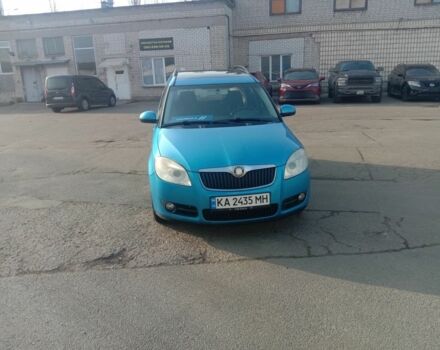 Синий Шкода Румстер, объемом двигателя 1.6 л и пробегом 270 тыс. км за 4000 $, фото 1 на Automoto.ua