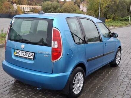 Синий Шкода Румстер, объемом двигателя 1.39 л и пробегом 160 тыс. км за 4800 $, фото 1 на Automoto.ua