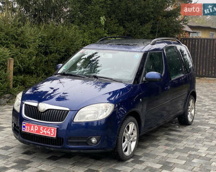 Синий Шкода Румстер, объемом двигателя 1.6 л и пробегом 204 тыс. км за 6100 $, фото 1 на Automoto.ua