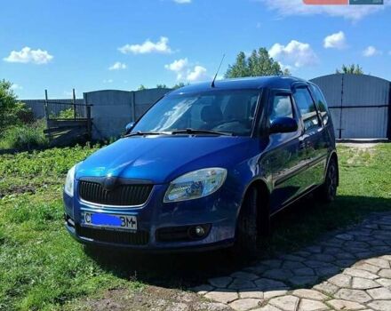 Синий Шкода Румстер, объемом двигателя 1.39 л и пробегом 220 тыс. км за 5000 $, фото 1 на Automoto.ua