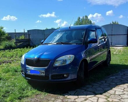 Синий Шкода Румстер, объемом двигателя 1.4 л и пробегом 232 тыс. км за 5500 $, фото 1 на Automoto.ua