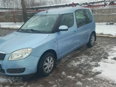 Синий Шкода Румстер, объемом двигателя 1.4 л и пробегом 112 тыс. км за 4300 $, фото 1 на Automoto.ua