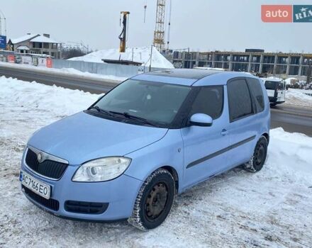 Синий Шкода Румстер, объемом двигателя 1.42 л и пробегом 392 тыс. км за 4200 $, фото 1 на Automoto.ua