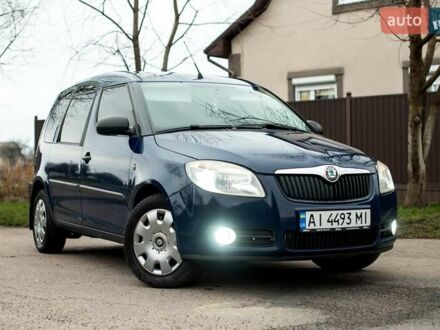 Синій Шкода Румстер, об'ємом двигуна 1.2 л та пробігом 195 тис. км за 4950 $, фото 1 на Automoto.ua