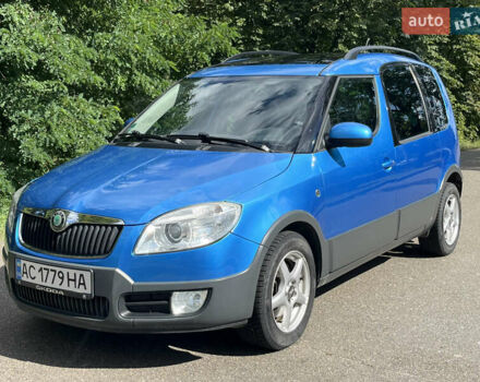 Синий Шкода Румстер, объемом двигателя 1.6 л и пробегом 220 тыс. км за 5500 $, фото 1 на Automoto.ua