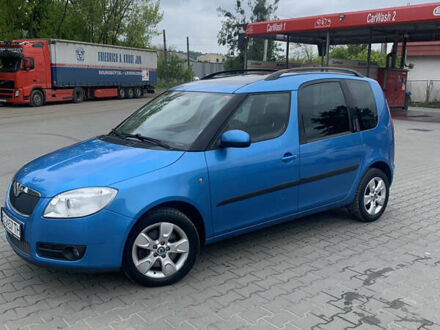 Синий Шкода Румстер, объемом двигателя 1.6 л и пробегом 185 тыс. км за 5800 $, фото 1 на Automoto.ua