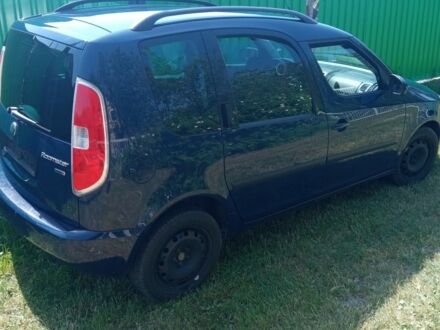 Синий Шкода Румстер, объемом двигателя 1.2 л и пробегом 226 тыс. км за 4800 $, фото 1 на Automoto.ua