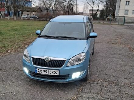 Синий Шкода Румстер, объемом двигателя 1.2 л и пробегом 160 тыс. км за 5500 $, фото 1 на Automoto.ua