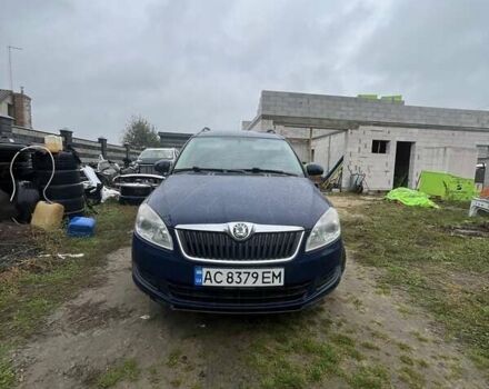 Синий Шкода Румстер, объемом двигателя 1.2 л и пробегом 232 тыс. км за 6500 $, фото 1 на Automoto.ua