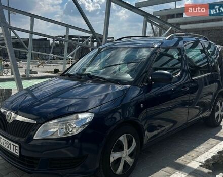Синий Шкода Румстер, объемом двигателя 1.39 л и пробегом 350 тыс. км за 3750 $, фото 1 на Automoto.ua