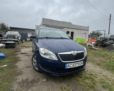 Синий Шкода Румстер, объемом двигателя 1.2 л и пробегом 232 тыс. км за 6500 $, фото 1 на Automoto.ua