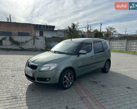 Шкода Румстер 2007 в Первомайск на Automoto.ua Зеленый Шкода Румстер, объемом двигателя 1.6 л и пробегом 287 тыс. км за 4800 $, фото 4 на Automoto.ua