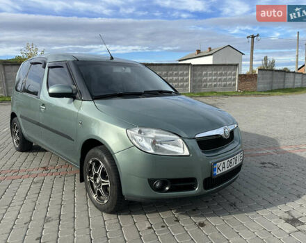 Шкода Румстер 2007 в Первомайск на Automoto.ua Зеленый Шкода Румстер, объемом двигателя 1.6 л и пробегом 287 тыс. км за 4800 $, фото 3 на Automoto.ua