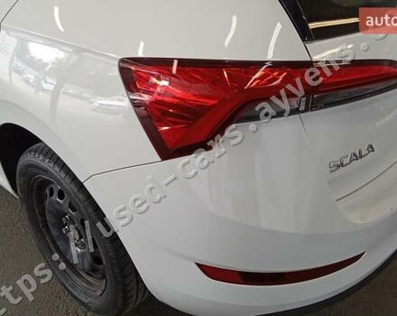 Білий Шкода Scala, об'ємом двигуна 1.6 л та пробігом 47 тис. км за 16755 $, фото 17 на Automoto.ua