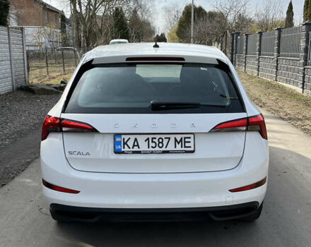 Белый Шкода Scala, объемом двигателя 1.6 л и пробегом 29 тыс. км за 12999 $, фото 9 на Automoto.ua