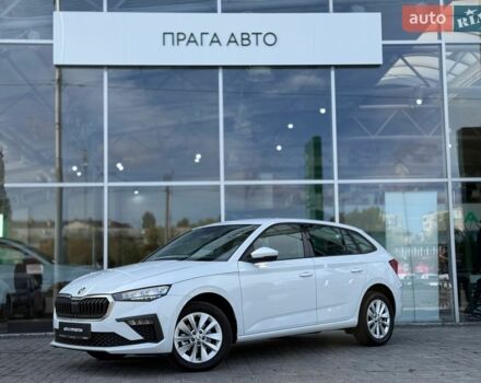 Белый Шкода Scala, объемом двигателя 1 л и пробегом 1 тыс. км за 19915 $, фото 1 на Automoto.ua