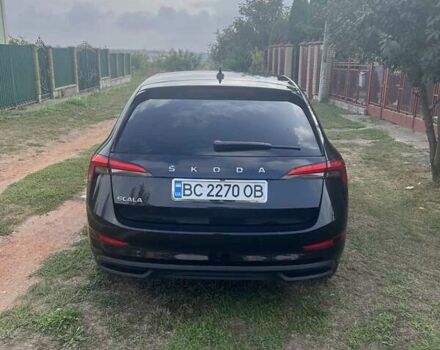 Черный Шкода Scala, объемом двигателя 1 л и пробегом 69 тыс. км за 15900 $, фото 3 на Automoto.ua