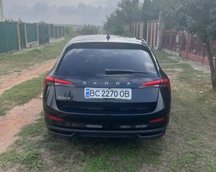 Черный Шкода Scala, объемом двигателя 1 л и пробегом 72 тыс. км за 13700 $, фото 3 на Automoto.ua