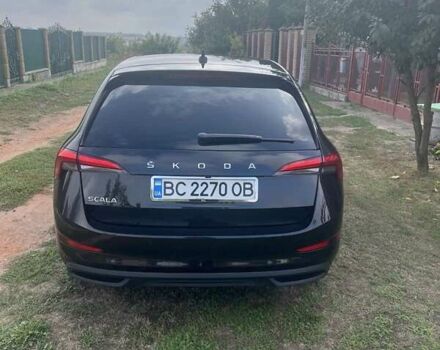 Черный Шкода Scala, объемом двигателя 1 л и пробегом 72 тыс. км за 13700 $, фото 4 на Automoto.ua