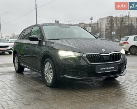 Чорний Шкода Scala, об'ємом двигуна 1.6 л та пробігом 76 тис. км за 15800 $, фото 6 на Automoto.ua