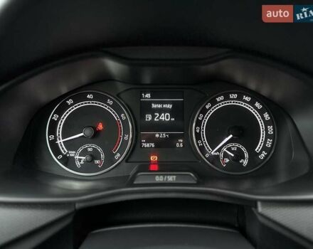 Чорний Шкода Scala, об'ємом двигуна 1.6 л та пробігом 76 тис. км за 15800 $, фото 21 на Automoto.ua