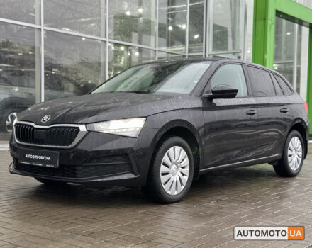 Черный Шкода Scala, объемом двигателя 1.6 л и пробегом 76 тыс. км за 15800 $, фото 4 на Automoto.ua