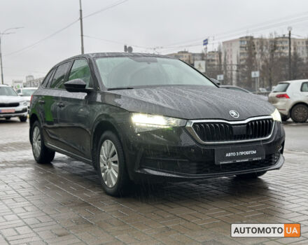 Черный Шкода Scala, объемом двигателя 1.6 л и пробегом 76 тыс. км за 15800 $, фото 2 на Automoto.ua