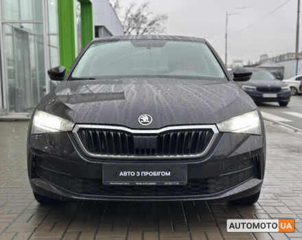 Черный Шкода Scala, объемом двигателя 1.6 л и пробегом 76 тыс. км за 15800 $, фото 3 на Automoto.ua