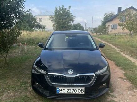 Черный Шкода Scala, объемом двигателя 1 л и пробегом 72 тыс. км за 13700 $, фото 1 на Automoto.ua