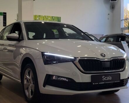 купить новое авто Шкода Scala 2023 года от официального дилера БАЗІС АВТО Skoda Шкода фото