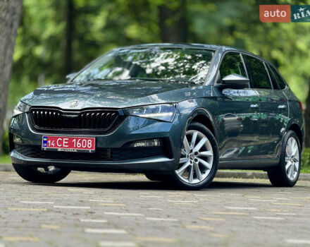 Серый Шкода Scala, объемом двигателя 1.6 л и пробегом 181 тыс. км за 14500 $, фото 5 на Automoto.ua