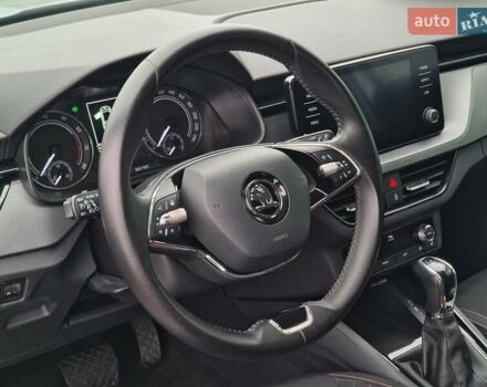 Серый Шкода Scala, объемом двигателя 1.6 л и пробегом 125 тыс. км за 17229 $, фото 16 на Automoto.ua