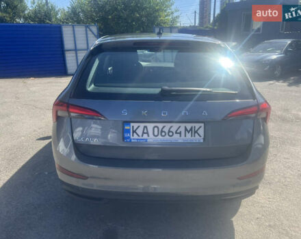 Серый Шкода Scala, объемом двигателя 1.6 л и пробегом 38 тыс. км за 18393 $, фото 7 на Automoto.ua