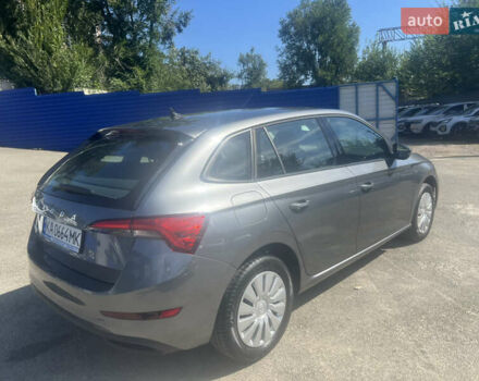 Серый Шкода Scala, объемом двигателя 1.6 л и пробегом 38 тыс. км за 18393 $, фото 5 на Automoto.ua