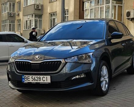 Серый Шкода Scala, объемом двигателя 1 л и пробегом 35 тыс. км за 16500 $, фото 1 на Automoto.ua