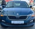 Синий Шкода Scala, объемом двигателя 1.5 л и пробегом 193 тыс. км за 12590 $, фото 1 на Automoto.ua