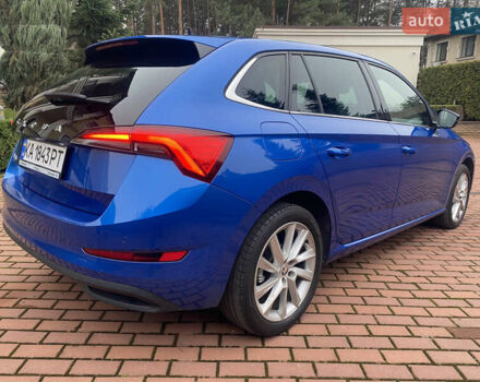 Синий Шкода Scala, объемом двигателя 1.6 л и пробегом 298 тыс. км за 13700 $, фото 5 на Automoto.ua