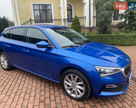 Синий Шкода Scala, объемом двигателя 1.6 л и пробегом 298 тыс. км за 13700 $, фото 1 на Automoto.ua