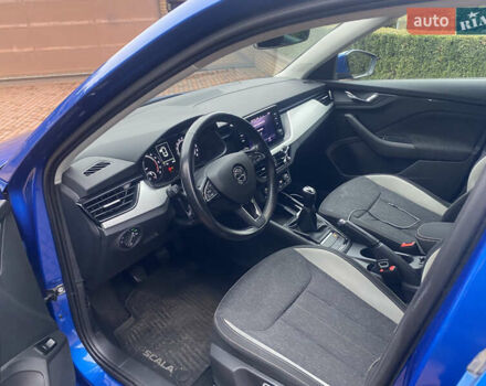 Синий Шкода Scala, объемом двигателя 1.6 л и пробегом 298 тыс. км за 13700 $, фото 10 на Automoto.ua