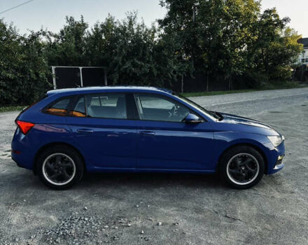 Синій Шкода Scala, об'ємом двигуна 1.6 л та пробігом 116 тис. км за 12900 $, фото 2 на Automoto.ua