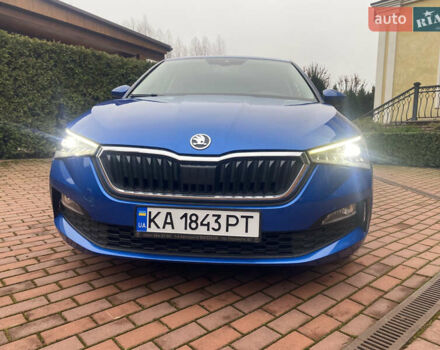Синий Шкода Scala, объемом двигателя 1.6 л и пробегом 298 тыс. км за 13700 $, фото 3 на Automoto.ua