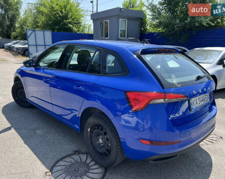 Синий Шкода Scala, объемом двигателя 1.6 л и пробегом 102 тыс. км за 14875 $, фото 4 на Automoto.ua