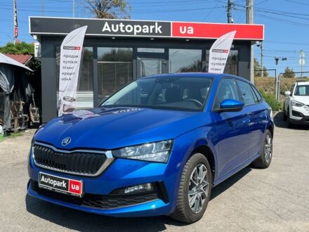 Синій Шкода Scala, об'ємом двигуна 1 л та пробігом 24 тис. км за 12490 $, фото 1 на Automoto.ua