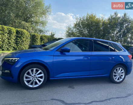 Синий Шкода Scala, объемом двигателя 1.6 л и пробегом 297 тыс. км за 13500 $, фото 1 на Automoto.ua