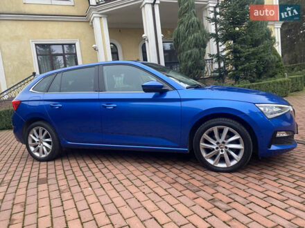 Синий Шкода Scala, объемом двигателя 1.6 л и пробегом 298 тыс. км за 13700 $, фото 1 на Automoto.ua
