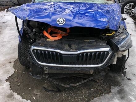 Синий Шкода Scala, объемом двигателя 1.6 л и пробегом 38 тыс. км за 4500 $, фото 1 на Automoto.ua