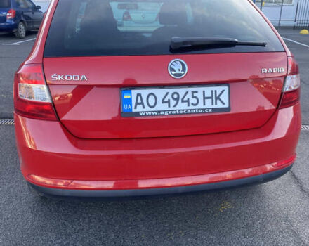 Красный Шкода Спейсбек, объемом двигателя 1.6 л и пробегом 236 тыс. км за 7000 $, фото 4 на Automoto.ua